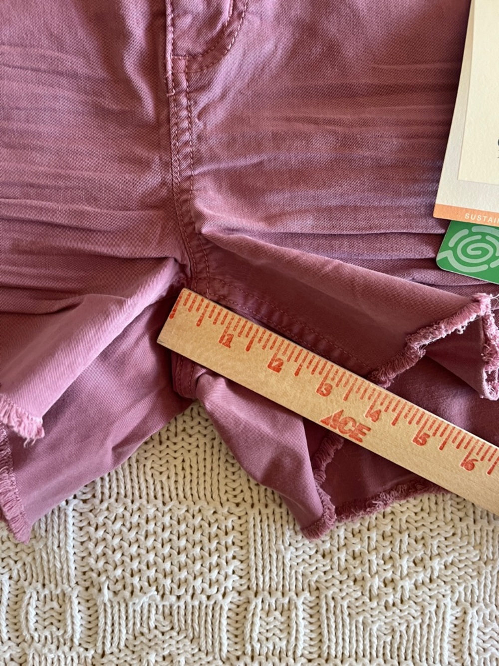 NWT Carve Designs Oahu 4" Twill Short in Orchid Sz 8 - Picture 10 of 13